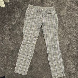 Gap work pants plaid